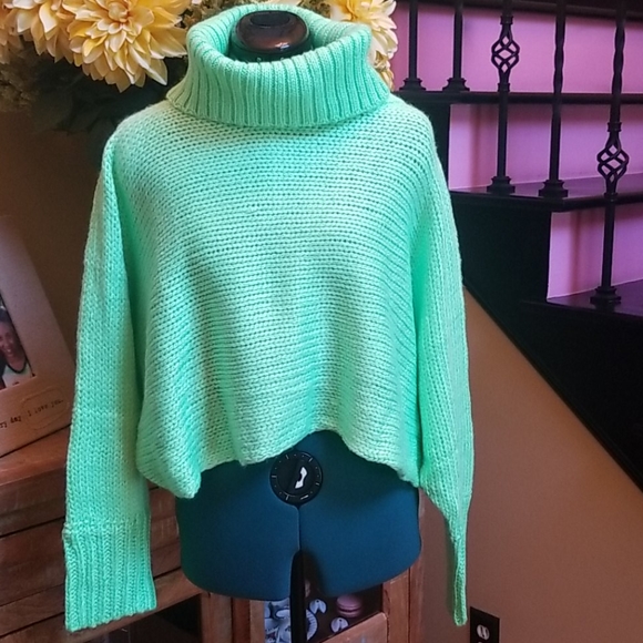 Fashion Nova Sweaters - NWT Fashion Nova Amara Cropped Sweater - SZ XL